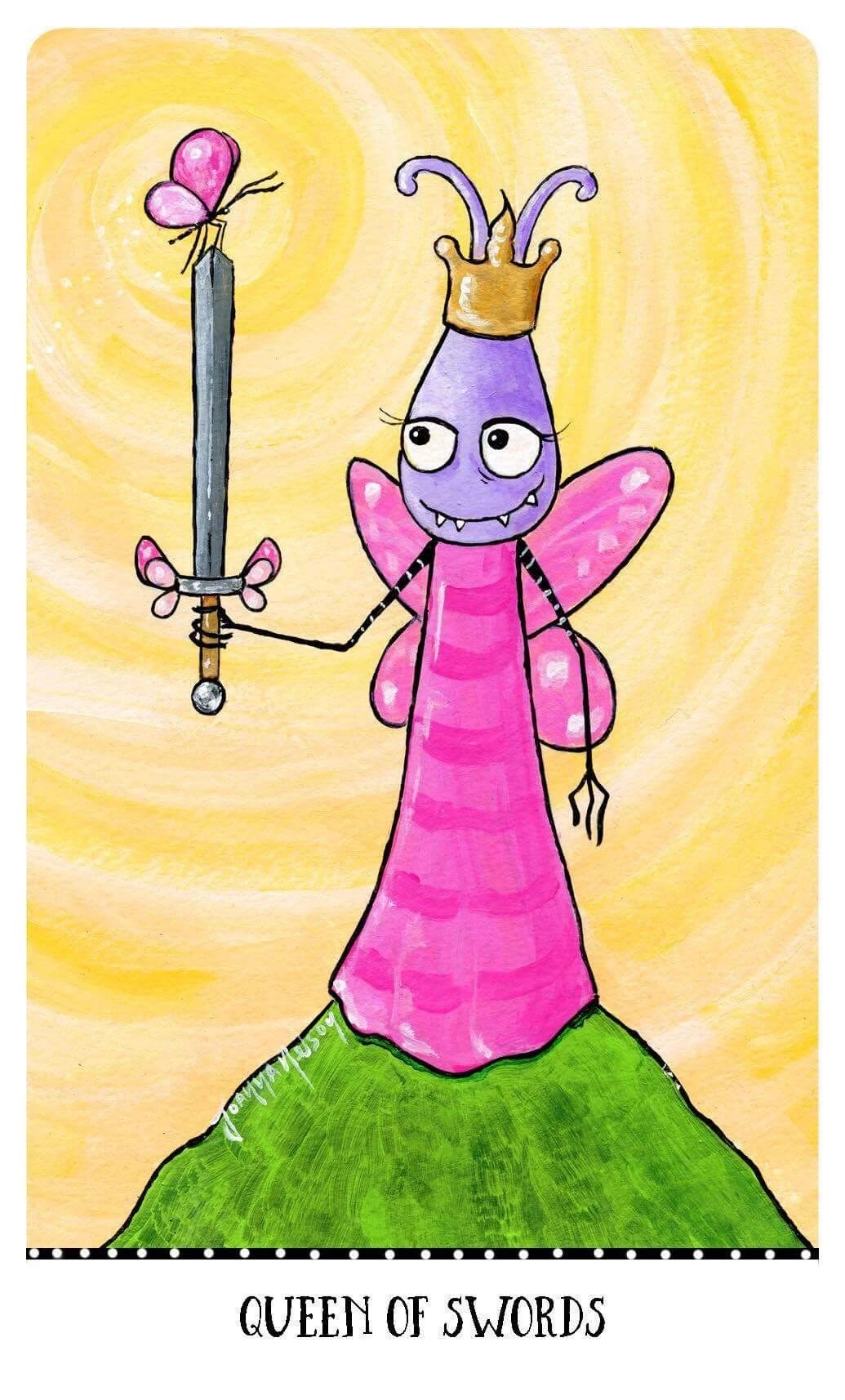 Queen of Swords - Monstarot - Joanna Nelson