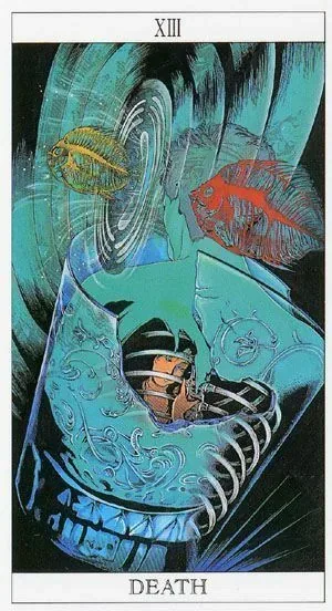 Death - The Moon Princess Himoko Tarot - Tarot Deck by Ayumi Kasai