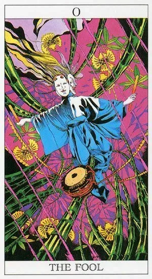 The Fool - The Moon Princess Himoko Tarot - Tarot Deck by Ayumi Kasai
