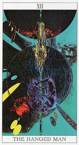 The Hanged Man - The Moon Princess Himoko Tarot - Tarot Deck by Ayumi Kasai