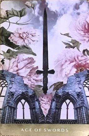 Ace of Swords - The Moonchild Tarot - Danielle Noel