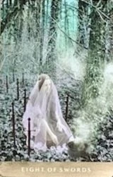 Eight of Swords - The Moonchild Tarot - Danielle Noel