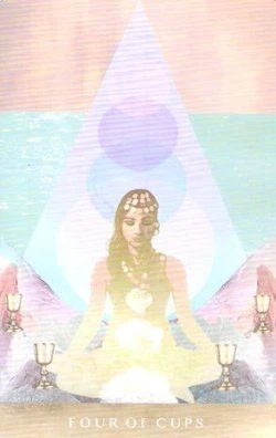 Four of Cups - The Moonchild Tarot - Danielle Noel