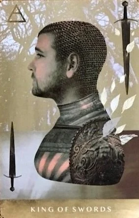 King of Swords - The Moonchild Tarot - Danielle Noel