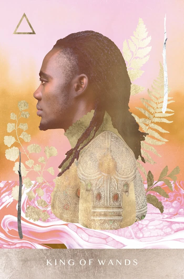 King of Wands - The Moonchild Tarot - Danielle Noel