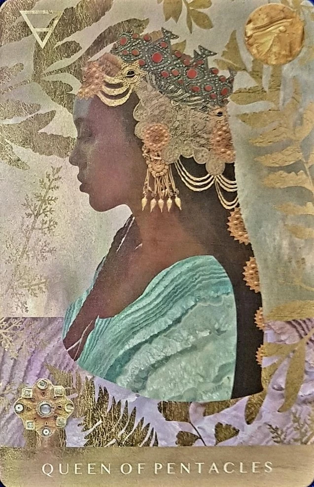 Queen of Pentacles - The Moonchild Tarot - Danielle Noel
