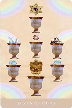Seven of Cups - The Moonchild Tarot - Danielle Noel