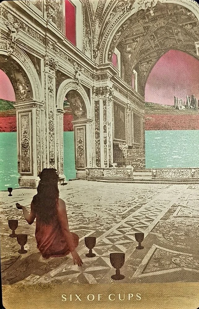 Six of Cups - The Moonchild Tarot - Danielle Noel