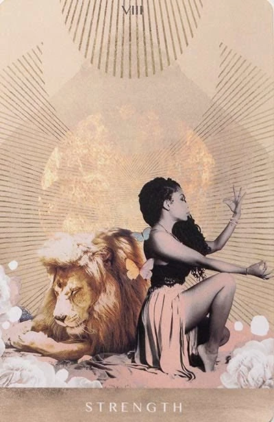 Strength - The Moonchild Tarot - Danielle Noel