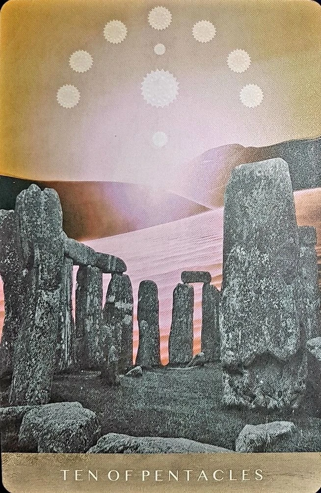 Ten of Pentacles - The Moonchild Tarot - Danielle Noel