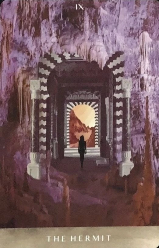 The Hermit - The Moonchild Tarot - Danielle Noel