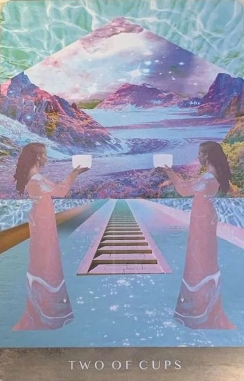 Two of Cups - The Moonchild Tarot - Danielle Noel
