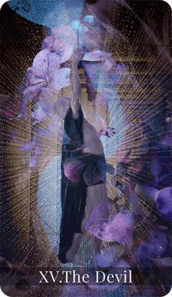 The Devil - Moondust Tarot - Annalise Dragonetti