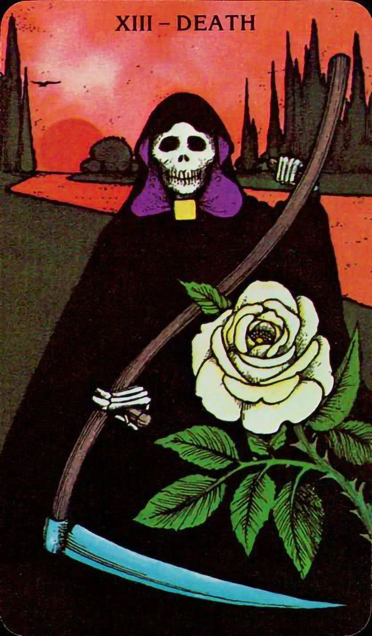 Death card from the Morgan-Greer Tarot deck