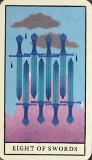 Eight of Swords - Movie Tarot - Natalie Foss