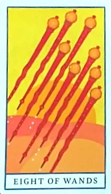 Eight of Wands - Movie Tarot - Natalie Foss
