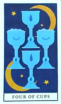 Four of Cups - Movie Tarot - Natalie Foss
