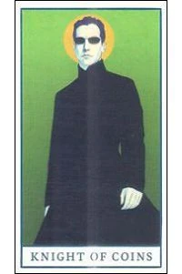 Knight of Coins - Movie Tarot - Natalie Foss