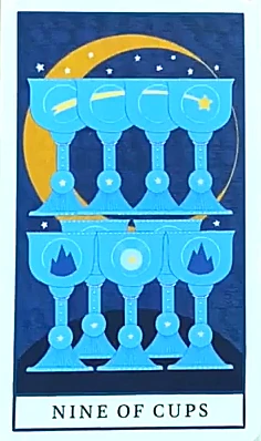Nine of Cups - Movie Tarot - Natalie Foss