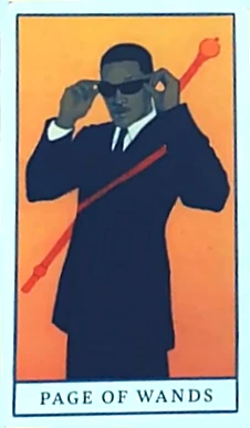 Page of Wands - Movie Tarot - Natalie Foss