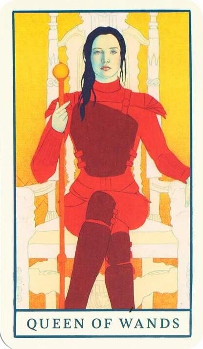 Queen of Wands - Movie Tarot - Natalie Foss