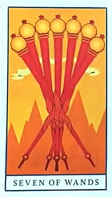 Seven of Wands - Movie Tarot - Natalie Foss