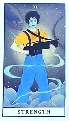 Strength - Movie Tarot - Natalie Foss