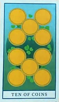 Ten of Coins - Movie Tarot - Natalie Foss