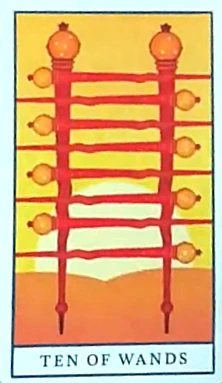 Ten of Wands - Movie Tarot - Natalie Foss