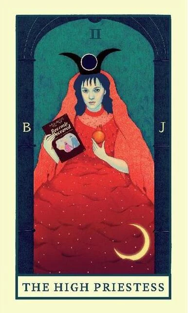The High Priestess - Movie Tarot - Natalie Foss