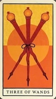 Three of Wands - Movie Tarot - Natalie Foss
