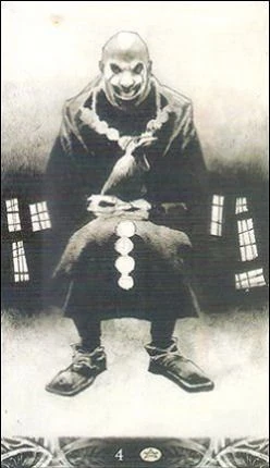 Four of Pentacles - Murder of Crows Tarot - Corrado Roi
