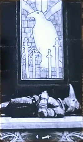 Four of Swords - Murder of Crows Tarot - Corrado Roi