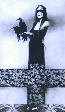 Two of Swords - Murder of Crows Tarot - Corrado Roi