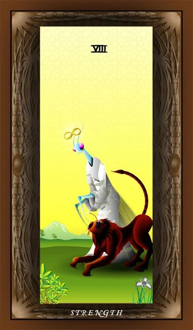 Strength - Mutation Tarot - Mario Rosa