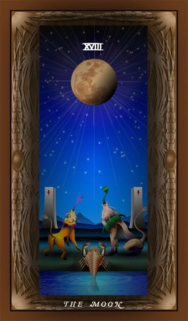 The Moon - Mutation Tarot - Mario Rosa