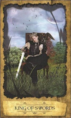 King of Swords - Mystic Dreamer Tarot - Heidi Darras