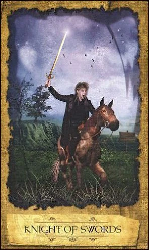 Knight of Swords - Mystic Dreamer Tarot - Heidi Darras