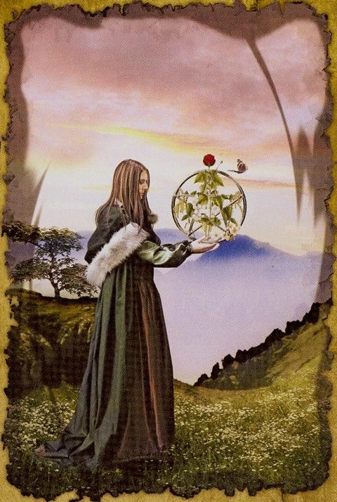 Page of Pentacles - Mystic Dreamer Tarot - Heidi Darras
