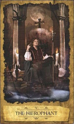 The Hierophant - Mystic Dreamer Tarot - Heidi Darras