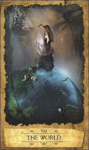 The World - Mystic Dreamer Tarot - Heidi Darras