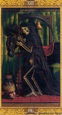 Death - Mystical Tarot - Tarot Deck by Luigi Costa