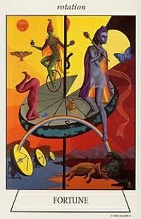 Fortune card from the Navigators Tarot of the Mystic Sea deck