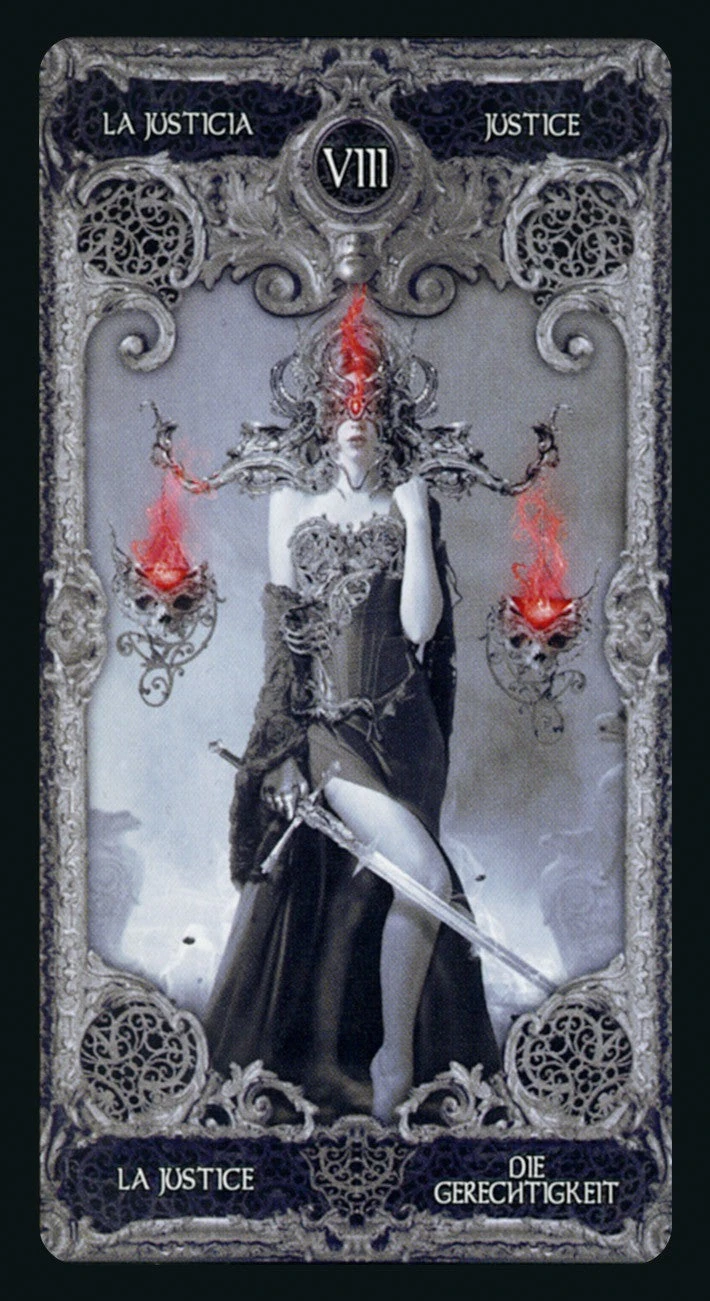 Justice — XIII Tarot by Nekro
