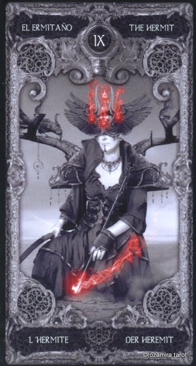 The Hermit — XIII Tarot by Nekro