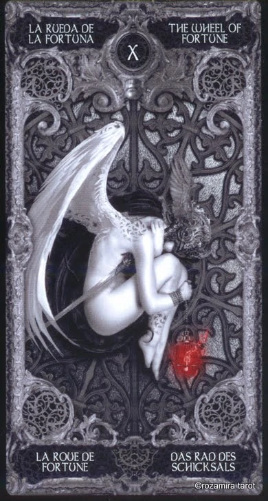 Wheel of Fortune — XIII Tarot by Nekro