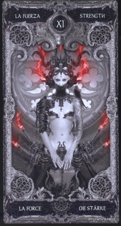 Strength — XIII Tarot by Nekro