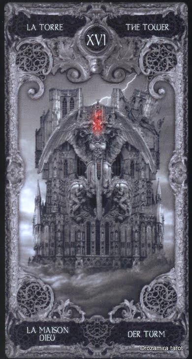 The Tower — XIII Tarot by Nekro