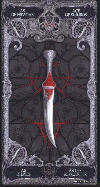 Ace of Swords — XIII Tarot by Nekro