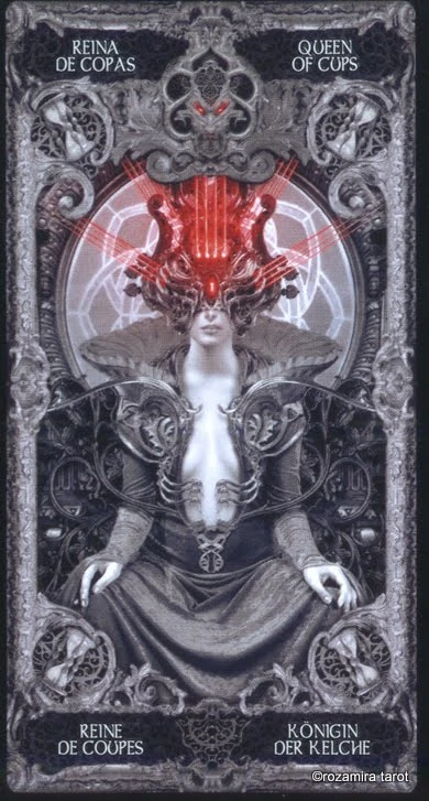 Queen of Cups — XIII Tarot by Nekro
